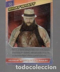 Cromos de f&uacute;tbol: CROMO DE LUCHA LIBRE W PANINI DEL A&Ntilde;O 2015 BRAY WYATT N&ordm;057