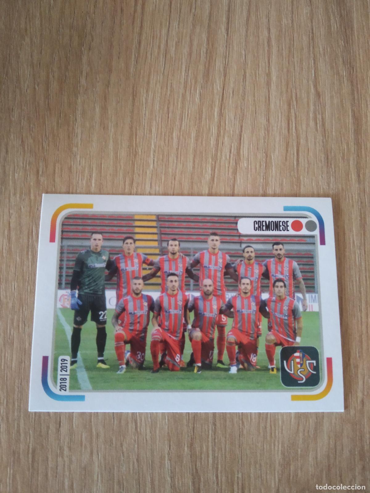 Cromos de f&uacute;tbol: 611 EQUIPO PLANTILLA CREMONESE CROMO FUTBOL PANINI LIGA ITALIA 18-19 CALCIATORI 2018-2019