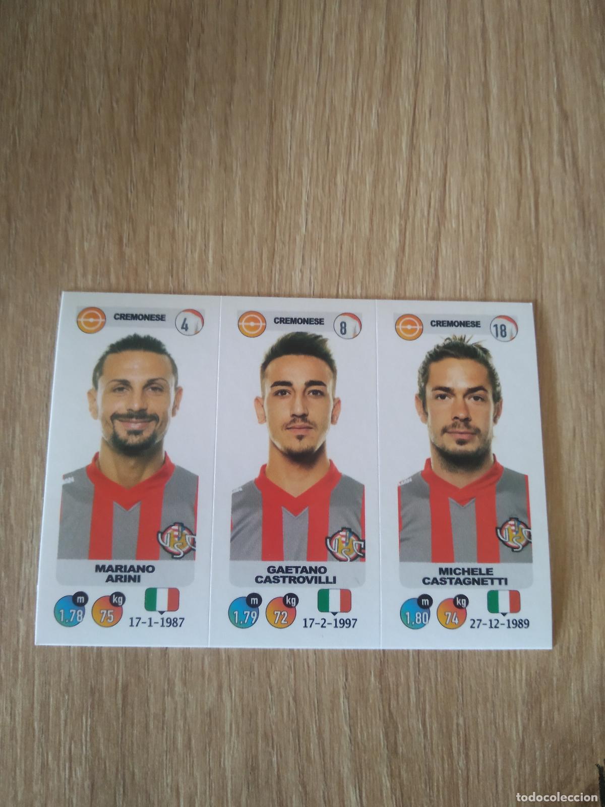 Cromos de f&uacute;tbol: 615 ARINI CASTROVILLI CASTAGNETTI CROMO FUTBOL PANINI LIGA ITALIA 18-19 CALCIATORI 2018-2019