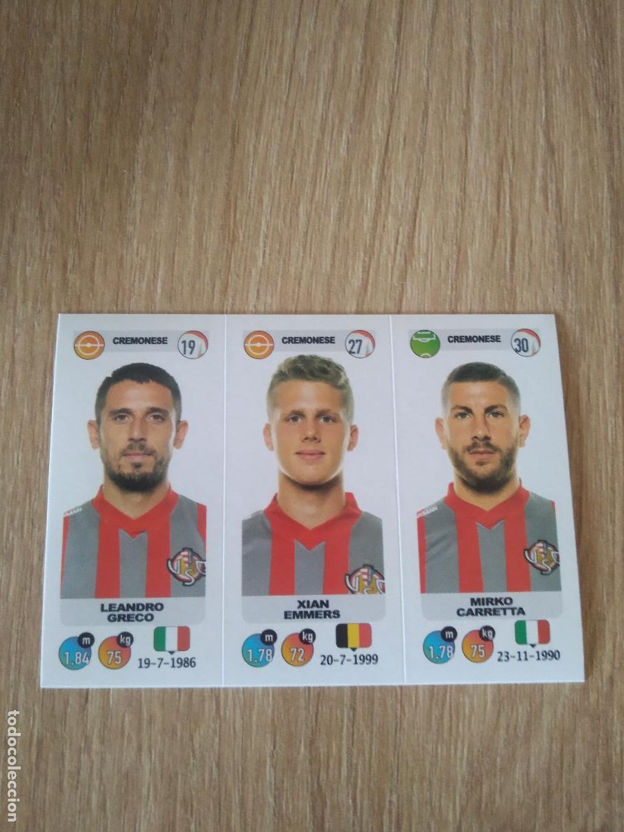 Cromos de f&uacute;tbol: 616 GRECO EMMERS CARRETTA CROMO FUTBOL PANINI LIGA ITALIA 18-19 CALCIATORI 2018-2019