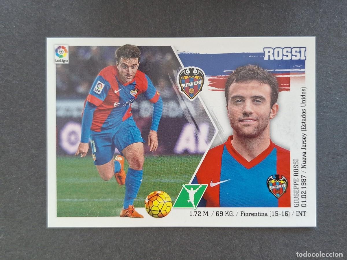 Figurine di Calcio: L3 ROSSI LEVANTE U. D. MERCADO INVIERNO LIGA ESTE 2015 2016 15 16 NUNCA PEGADO SIN PEGAR
