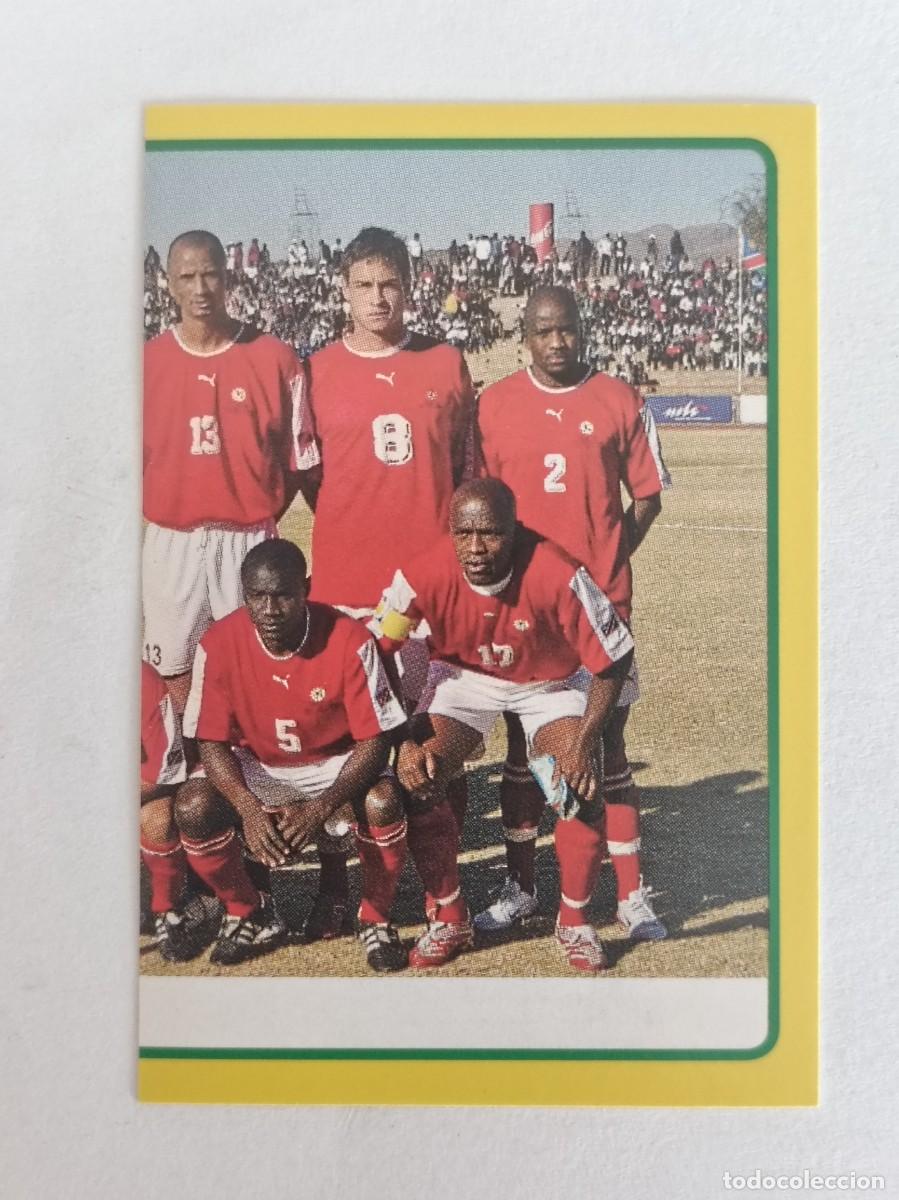 Cromos de f&uacute;tbol: #45 ALINEACION (NAMIBIA) AFRICA CUP/COPA 2008 PANINI