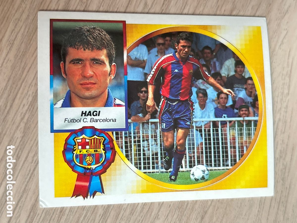 Cromos de f&uacute;tbol: HAGI BARCELONA COLOCA LIGA ESTE 1994 1995 94 95 NUNCA PEGADO SIN PEGAR