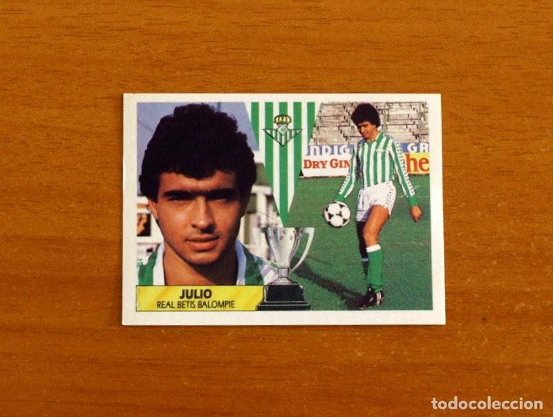 Cartes &agrave; collectionner de Football: Real Betis - Julio - Ediciones Este Liga 1987-1988, 87-88 - Cromo Nunca pegado