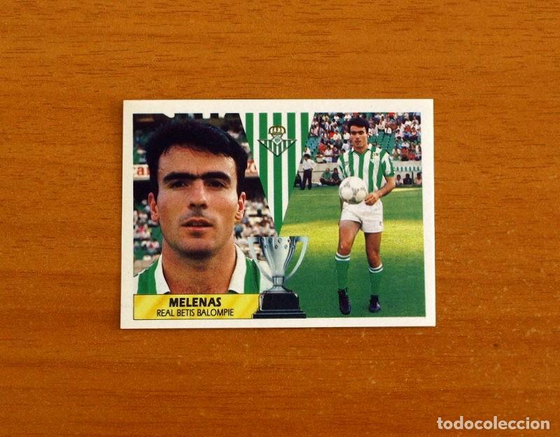 Cromos de f&uacute;tbol: Real Betis - Melenas - Ediciones Este Liga 1987-1988, 87-88 - Cromo Nunca pegado