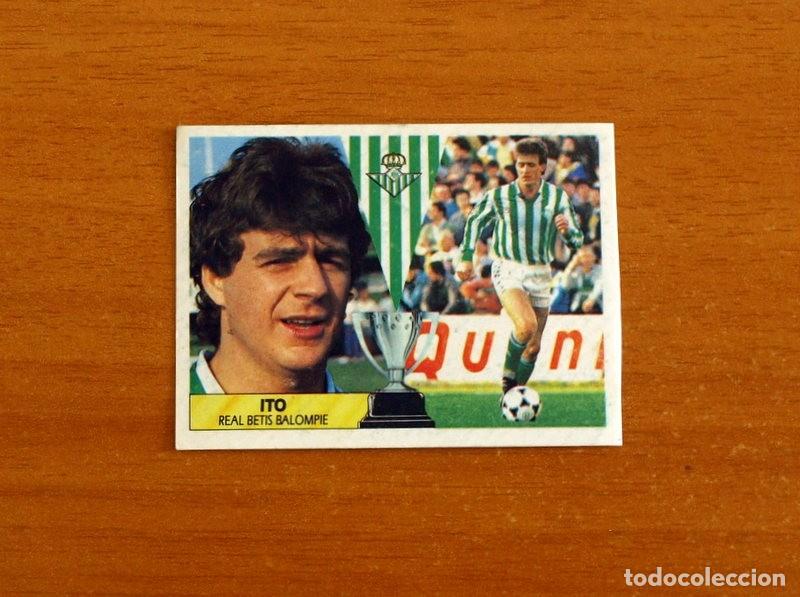 Cromos de f&uacute;tbol: Real Betis - Ito - Coloca - Ediciones Este Liga 1987-1988, 87-88 - Nunca pegado