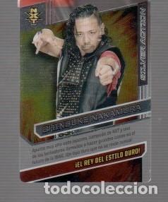 Cromos de f&uacute;tbol: CROMO DE LUCHA LIBRE W PANINI DEL A&Ntilde;O 2016 SHINSUKE NAKAMURA N&ordm;160