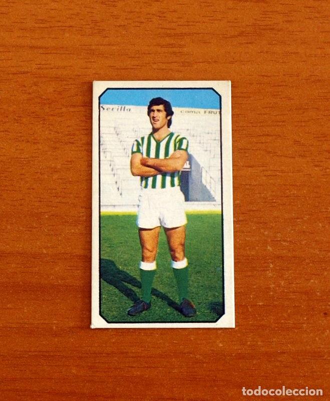 Cromos de f&uacute;tbol: Real Betis - Bizcocho - Ediciones Este Liga 1977-1978, 77-78 - Nunca pegado