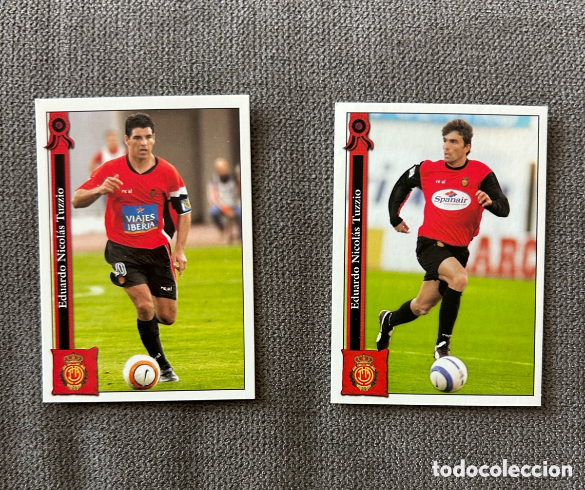 Cromos de f&uacute;tbol: Tuzzio error y corregido 664 05 06 2005 2006 Mundicromo