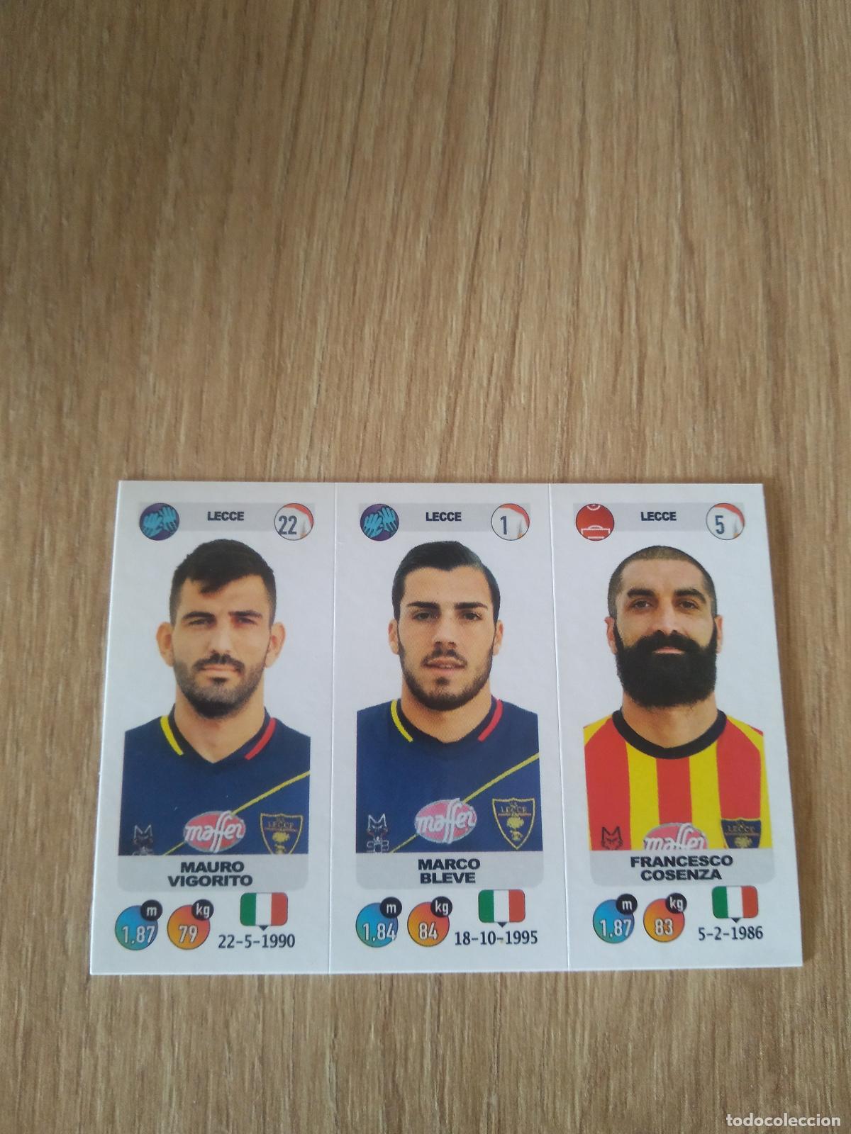 Cromos de f&uacute;tbol: 642 VIGORITO BLEVE COSENZA LECCE CROMO FUTBOL PANINI LIGA ITALIA 18-19 CALCIATORI 2018-2019