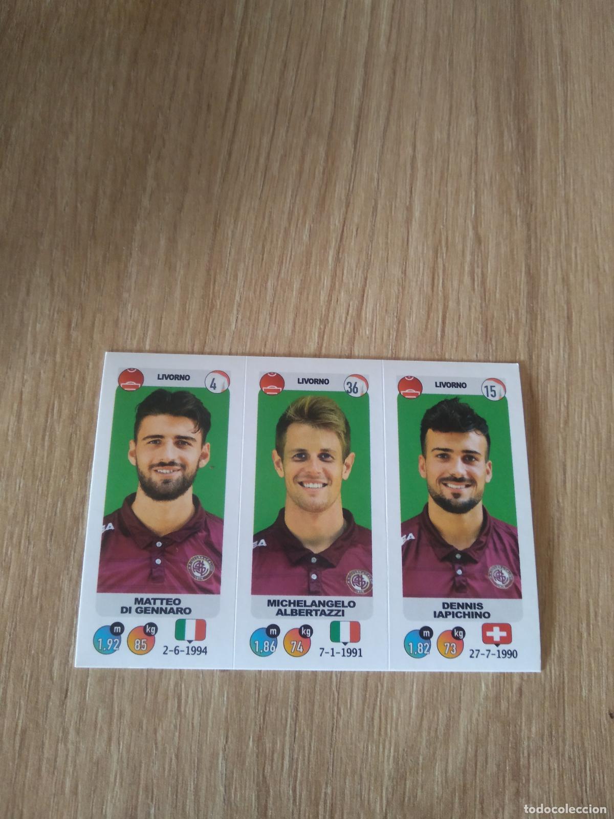 Cromos de f&uacute;tbol: 651 DI GENNARO ALBERTAZZI IAPICHINO CROMO FUTBOL PANINI LIGA ITALIA 18-19 CALCIATORI 2018-2019