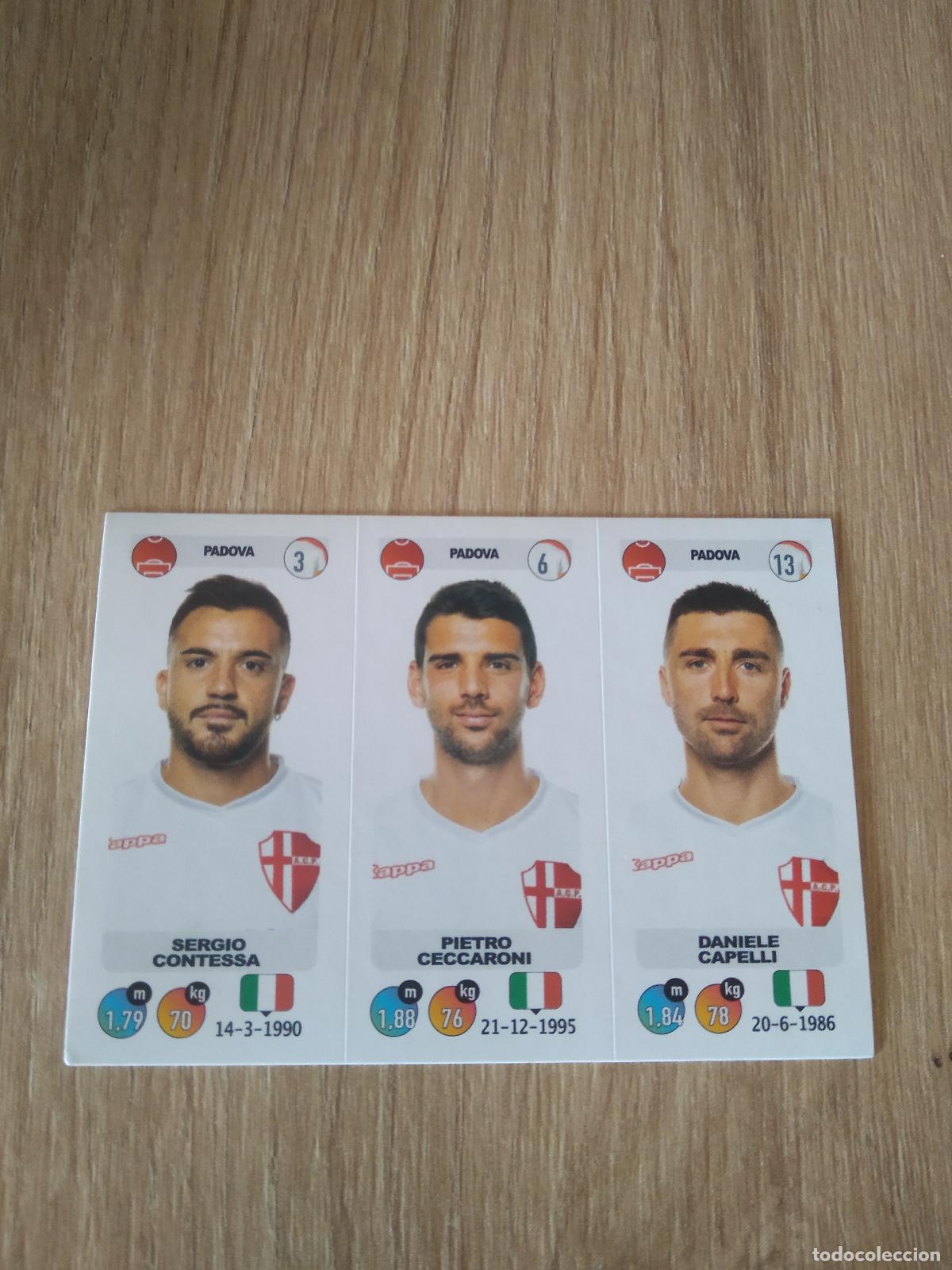 Cromos de f&uacute;tbol: 658 CONTESSA CECCARONI CAPELLI PADOVA CROMO FUTBOL PANINI LIGA ITALIA 18-19 CALCIATORI 2018-2019