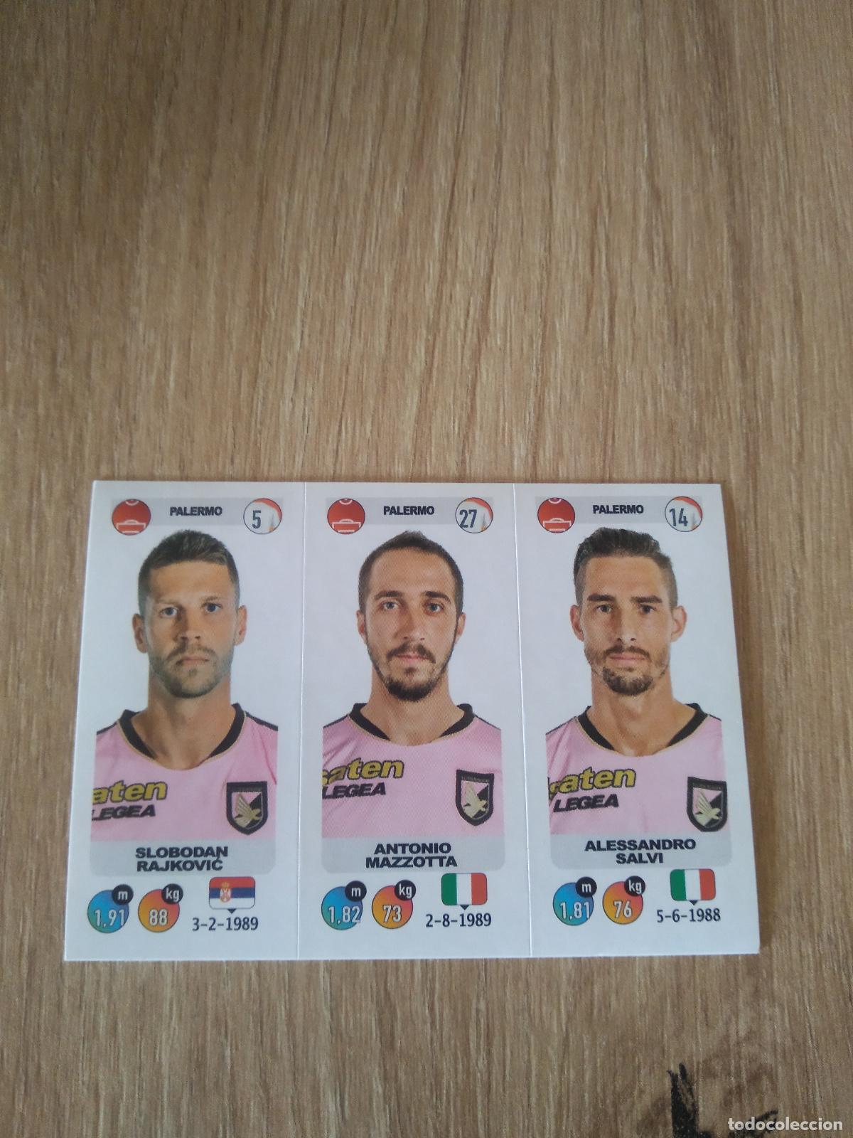 Football Stickers: 666 RAJKOVIC MAZZOTTA SALVI PALERMO CROMO FUTBOL PANINI LIGA ITALIA 18-19 CALCIATORI 2018-2019