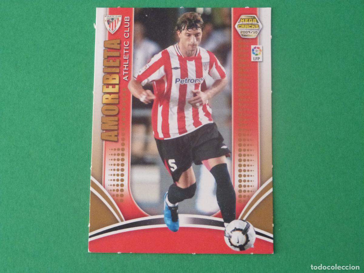 Cromos de f&uacute;tbol: TRADING CARD FUTBOL AMOREBIETA ATH. BILBAO N&ordm; 23 LIGA MEGACRACKS 2009-2010/09-10 PANINI