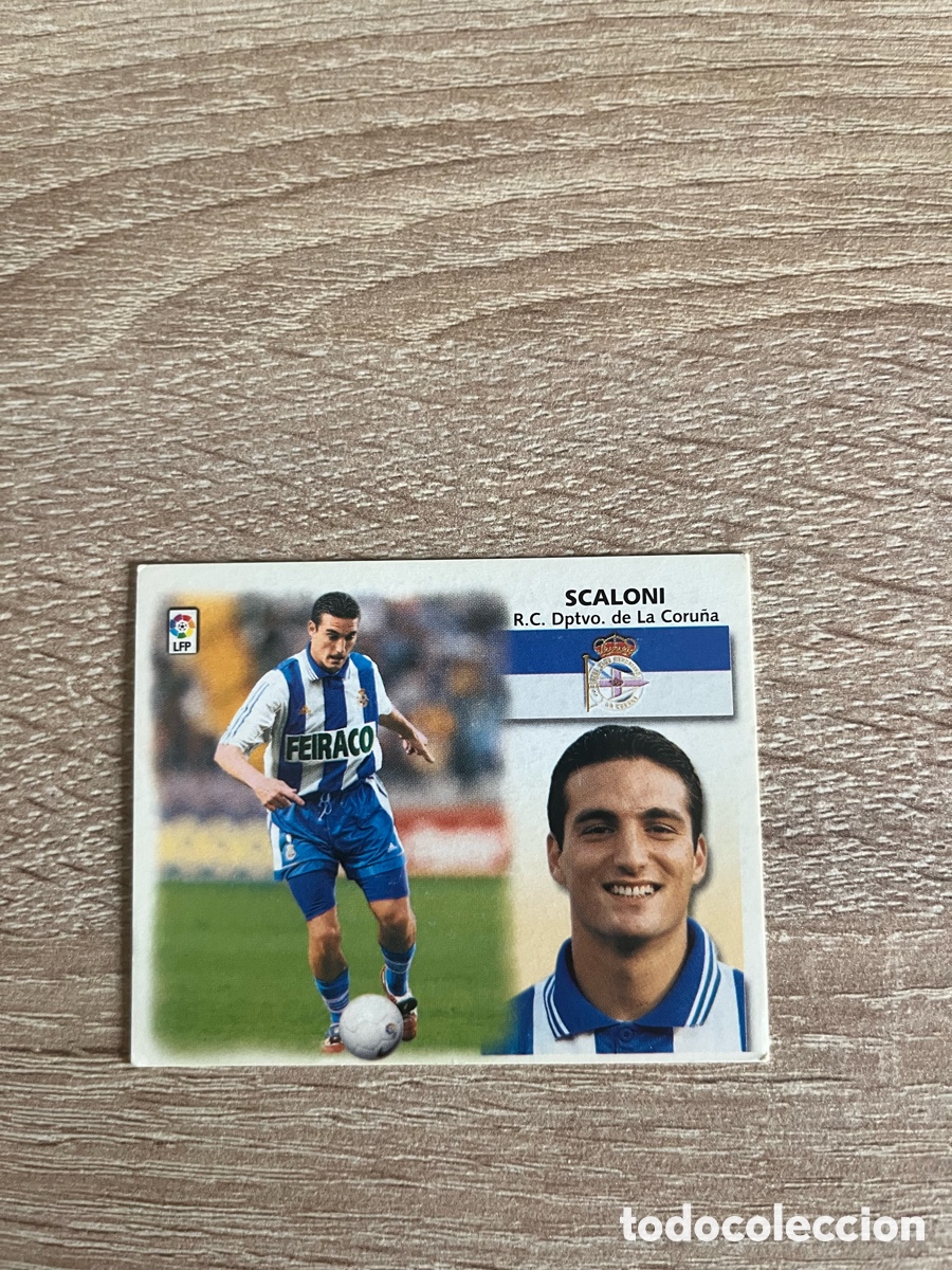 Cromos de f&uacute;tbol: SCALONI LIGA ESTE EDICIONES ESTE 1999 2000 99 00 DEPORTIVO DE A CORU&Ntilde;A
