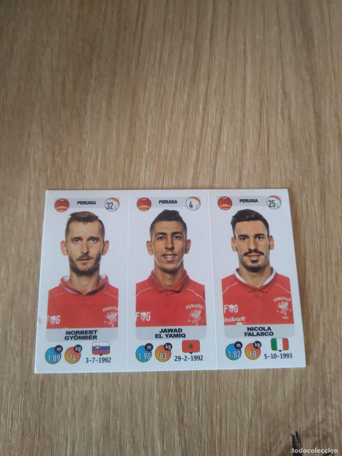 Cromos de f&uacute;tbol: 674 GYOMBER EL YAMIQ FALASCO PERUGIA CROMO FUTBOL PANINI LIGA ITALIA 18-19 CALCIATORI 2018-2019