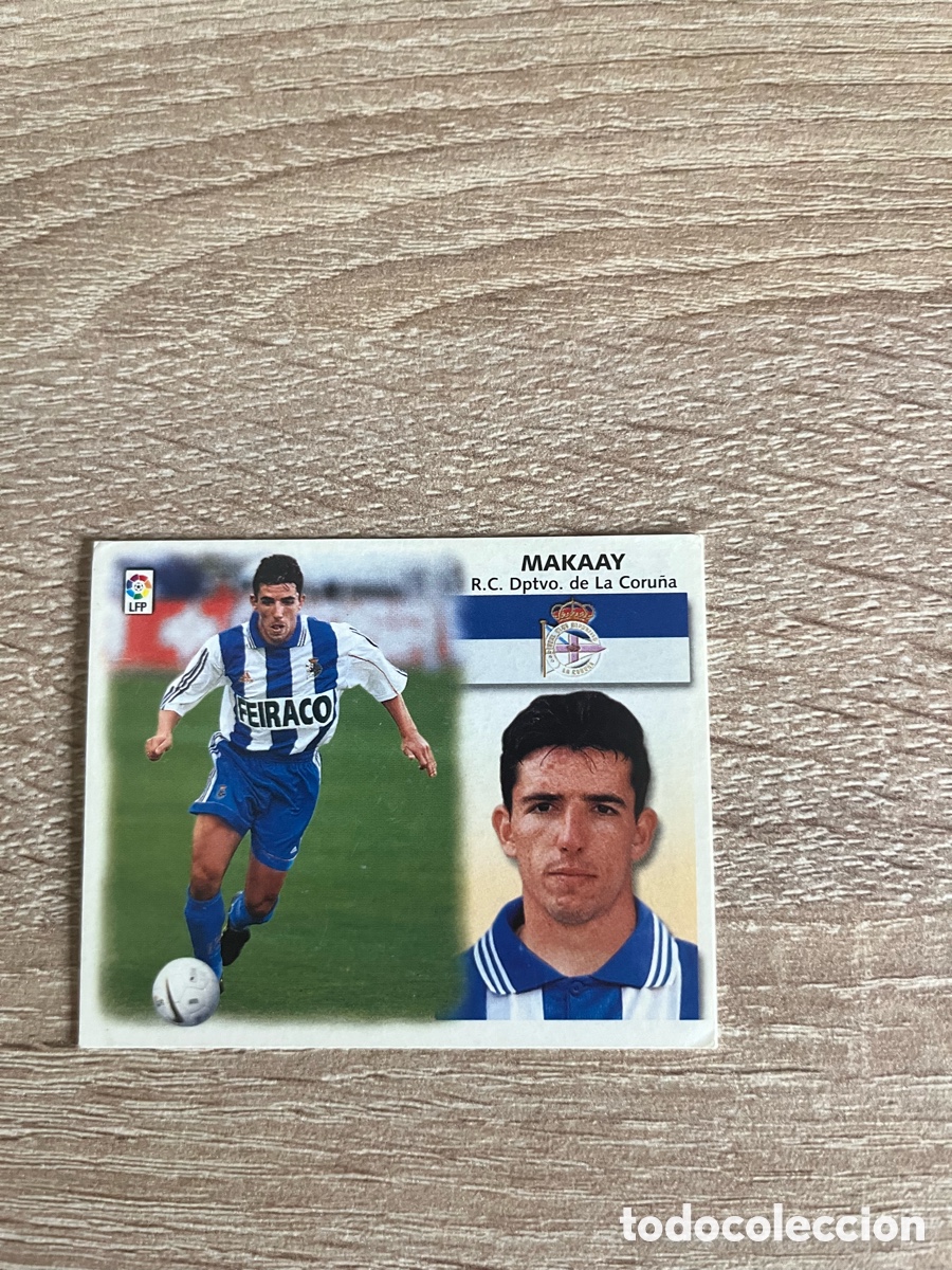 Cromos de f&uacute;tbol: MAKAAY LIGA ESTE EDICIONES ESTE 1999 2000 99 00 DEPORTIVO DE A CORU&Ntilde;A
