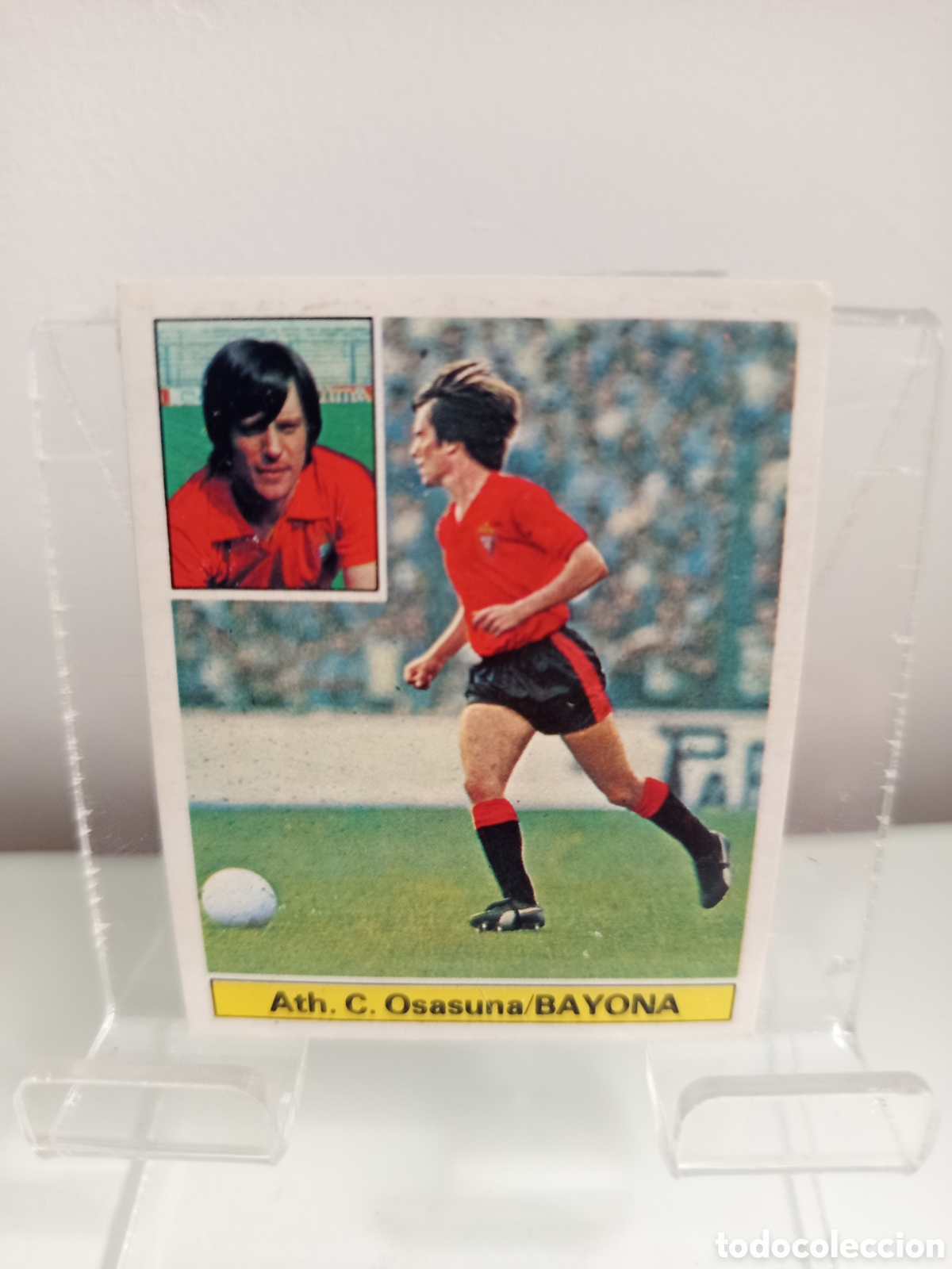 Figurine di Calcio: ❇️ CROMO ⚽ BAYONA OSASUNA 81 82 1981 1982 EDICIONES ESTE DESPEGADO DE &Aacute;LBUM ❇️