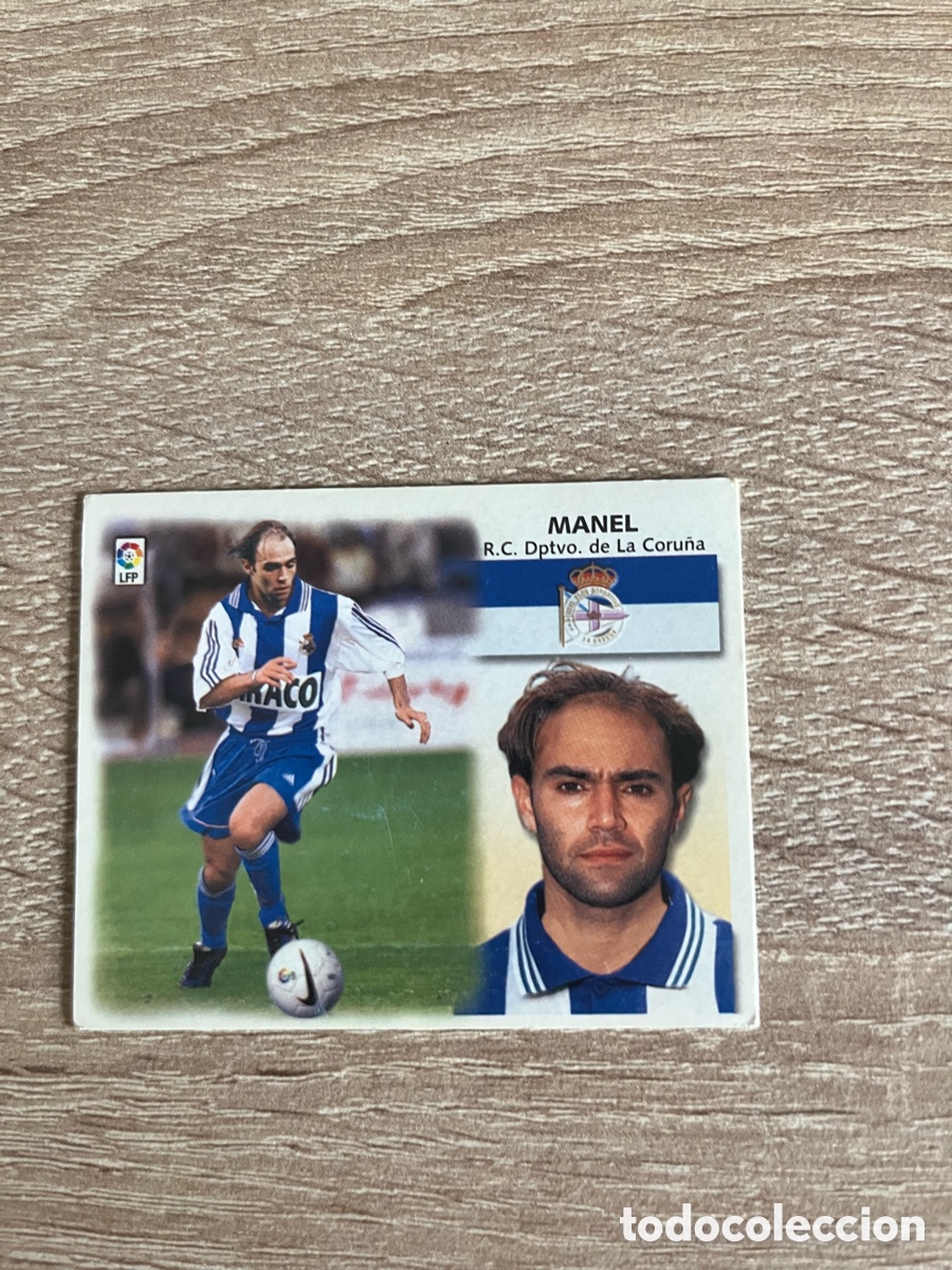 Cromos de f&uacute;tbol: MANEL LIGA ESTE EDICIONES ESTE 1999 2000 99 00 DEPORTIVO DE A CORU&Ntilde;A