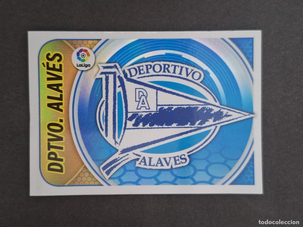 Cromos de f&uacute;tbol: L3 ESCUDO DEPORTIVO ALAVES LIGA ESTE 2016 2017 16 17 NUNCA PEGADO SIN PEGAR