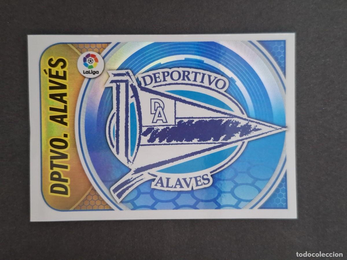 Cromos de f&uacute;tbol: L3 ESCUDO DEPORTIVO ALAVES LIGA ESTE 2016 2017 16 17 NUNCA PEGADO SIN PEGAR