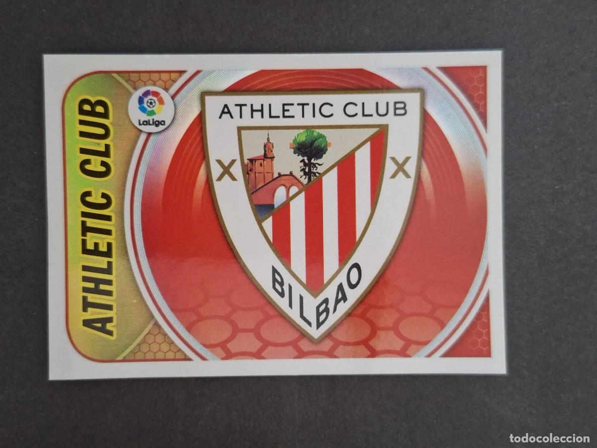 Cromos de f&uacute;tbol: L3 ESCUDO ATHLETIC CLUB DE BILBAO LIGA ESTE 2016 2017 16 17 NUNCA PEGADO SIN PEGAR