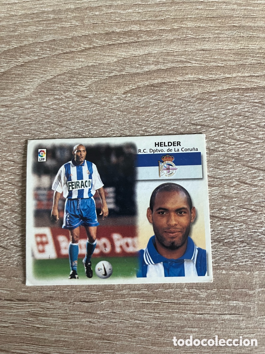 Cromos de f&uacute;tbol: HELDER LIGA ESTE EDICIONES ESTE 1999 2000 99 00 DEPORTIVO DE A CORU&Ntilde;A