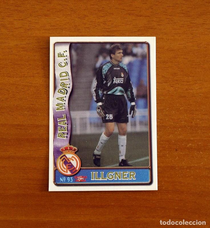 Cromos de f&uacute;tbol: Real Madrid -N&ordm; 93 Illgner -&Uacute;ltima Hora-Mundicromo Las Fichas de la Liga de F&uacute;tbol 1996-1997-96-97