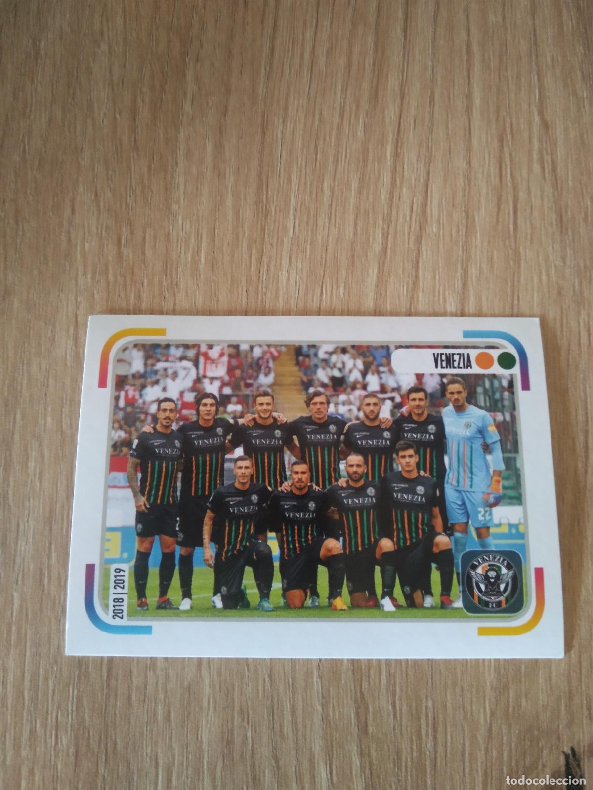 Cromos de f&uacute;tbol: 701 EQUIPO PLANTILLA VENEZIA CROMO FUTBOL PANINI LIGA ITALIA 18-19 CALCIATORI 2018-2019