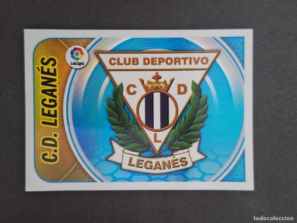 Cromos de f&uacute;tbol: L3 ESCUDO C. D. LEGANES LIGA ESTE 2016 2017 16 17 NUNCA PEGADO SIN PEGAR