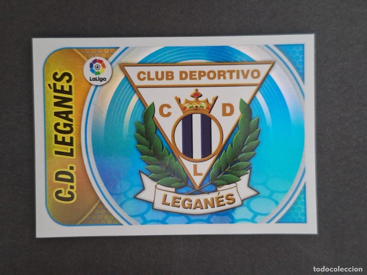 Cromos de f&uacute;tbol: L3 ESCUDO C. D. LEGANES LIGA ESTE 2016 2017 16 17 NUNCA PEGADO SIN PEGAR
