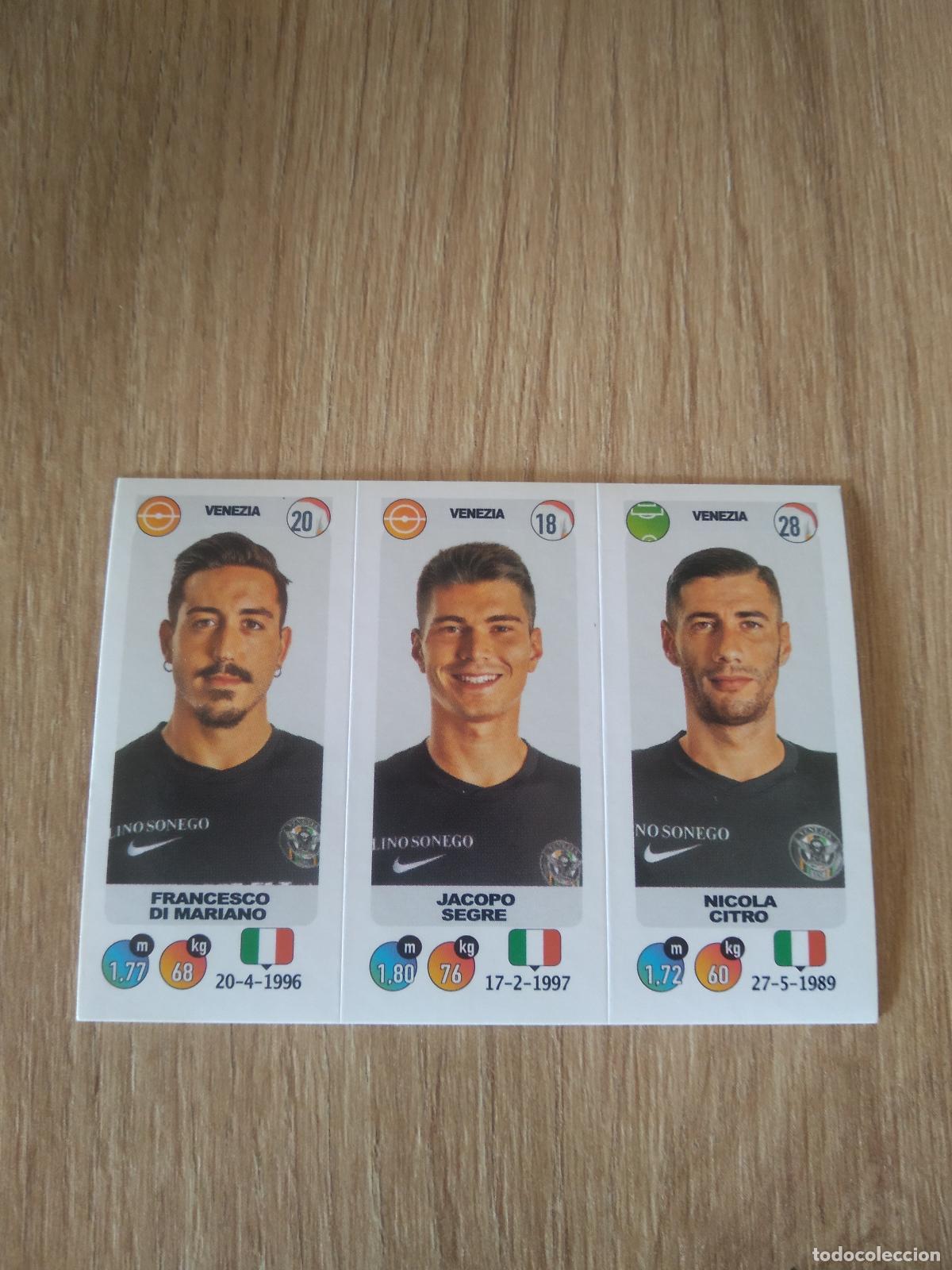 Cromos de f&uacute;tbol: 706 DI MARIANO SEGRE CITRO VENEZIA CROMO FUTBOL PANINI LIGA ITALIA 18-19 CALCIATORI 2018-2019