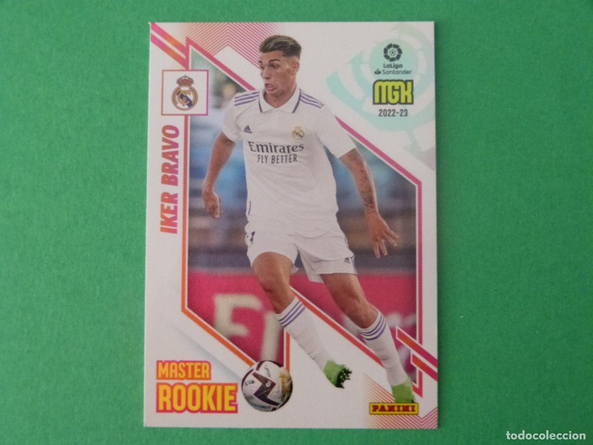 Cromos de f&uacute;tbol: TRADING CARD FUTBOL IKER BRAVO REAL MADRID C.F. N&ordm; 503 LIGA MEGACRACKS 2022-2023/22-23 PANINI