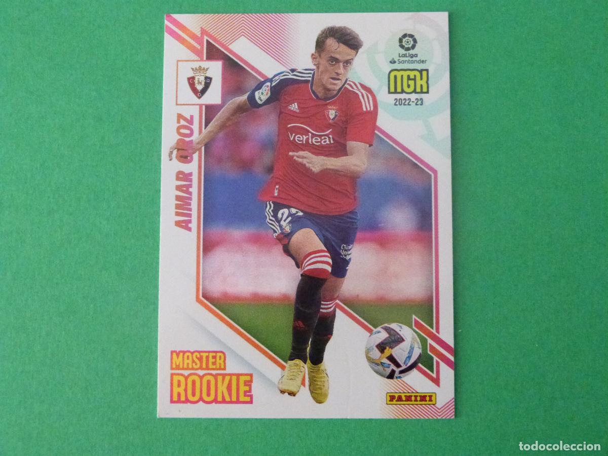 Cromos de f&uacute;tbol: TRADING CARD FUTBOL AIMAR OROZ AT. OSASUNA N&ordm; 502 LIGA MEGACRACKS 2022-2023/22-23 PANINI