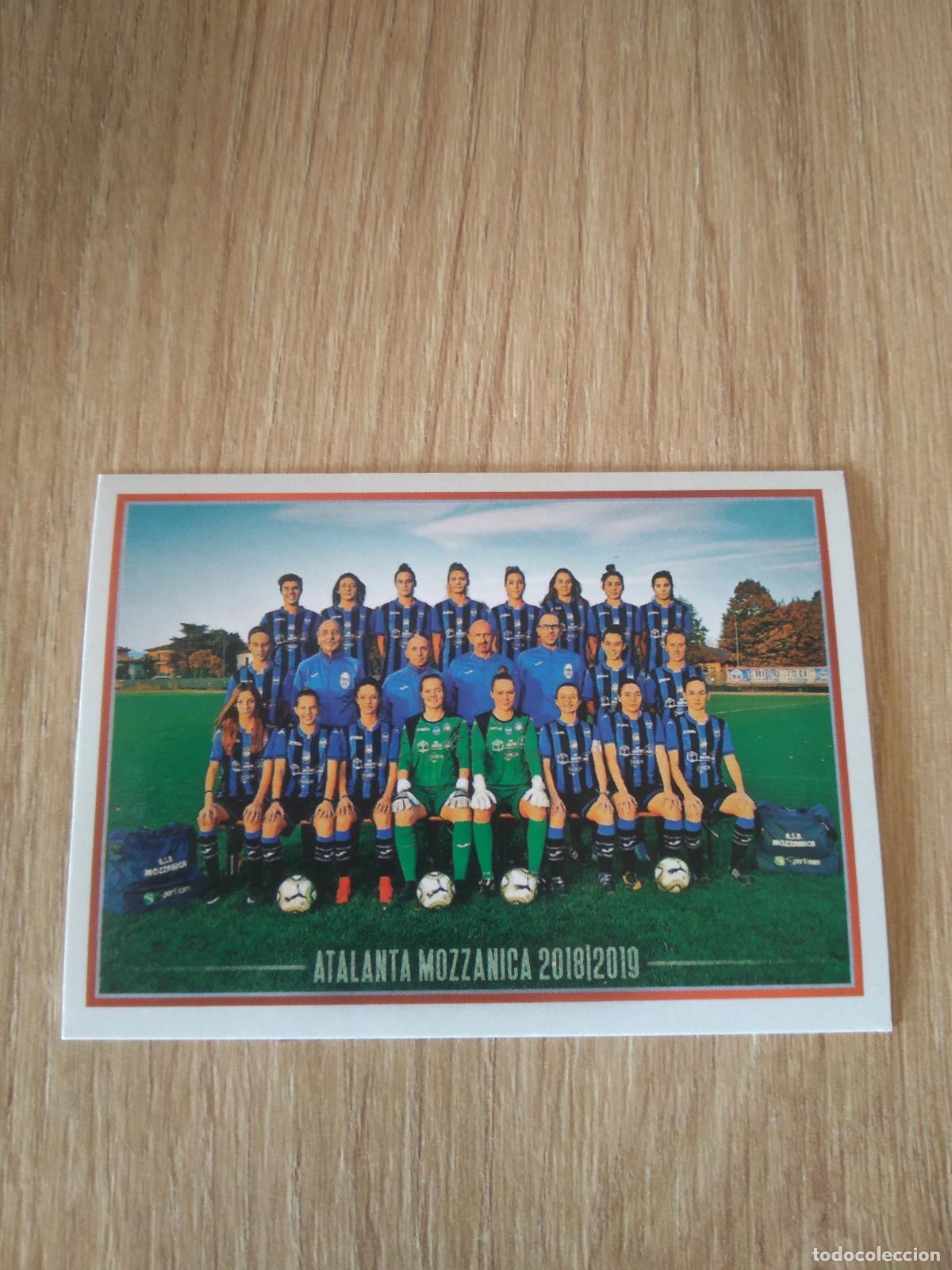 Cromos de f&uacute;tbol: 708 EQUIPO ATALANTA MOZZANICA CROMO FUTBOL PANINI LIGA ITALIA 18-19 CALCIATORI 2018-2019