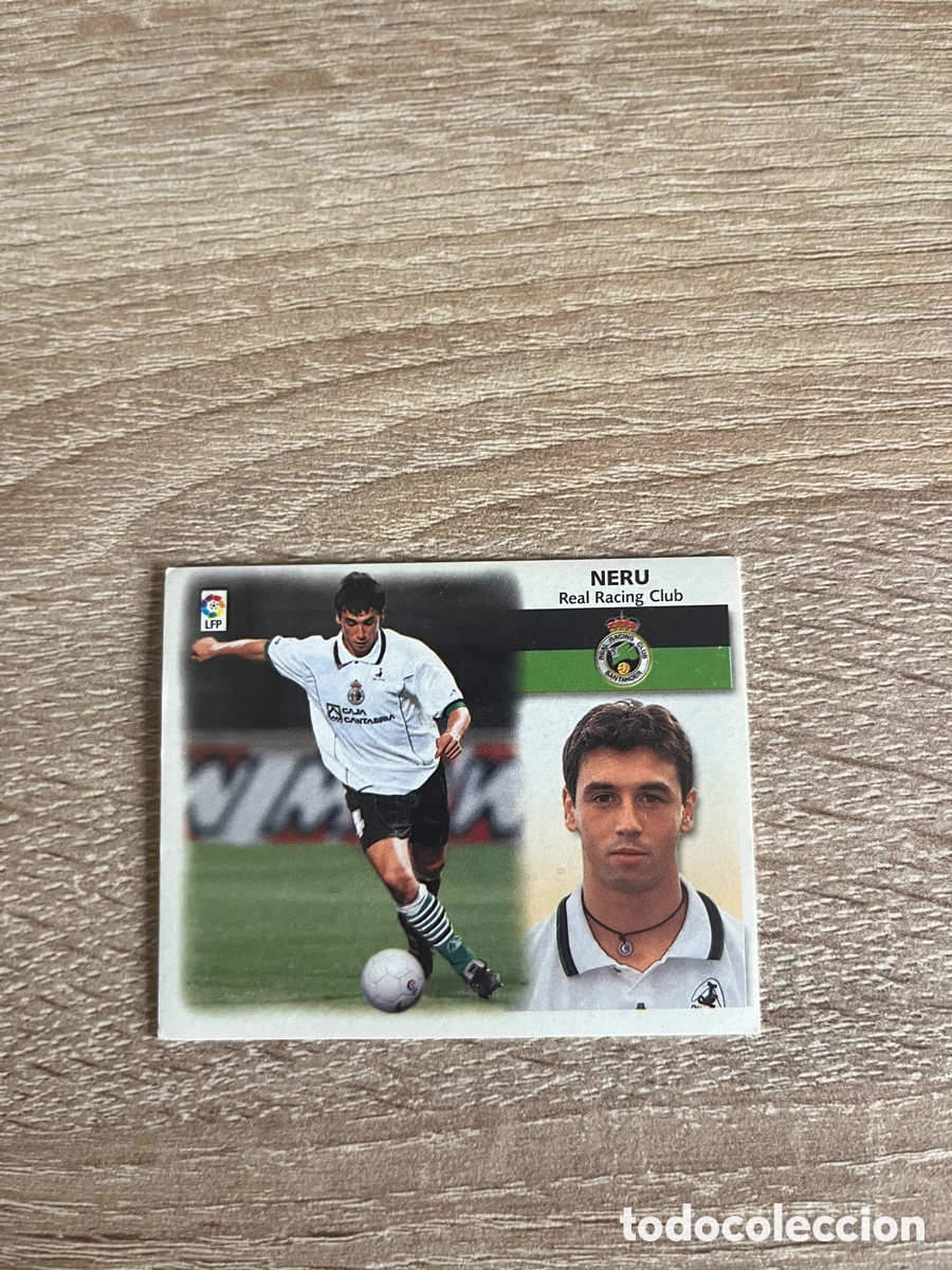 Cromos de f&uacute;tbol: NERU LIGA ESTE EDICIONES ESTE 1999 2000 99 00 RACING DE SANTANDER