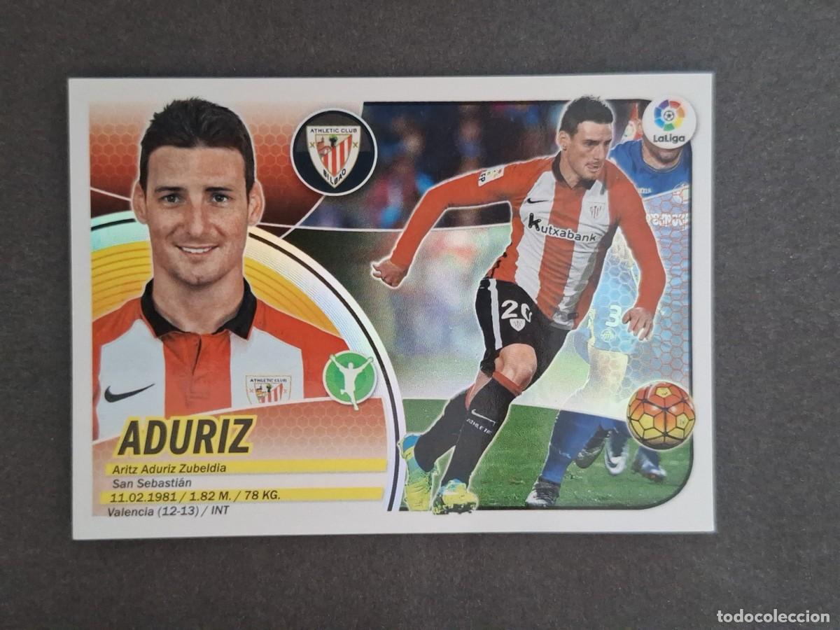 Cromos de f&uacute;tbol: L3 ADURIZ ATHLETIC CLUB DE BILBAO LIGA ESTE 2016 2017 16 17 NUNCA PEGADO SIN PEGAR