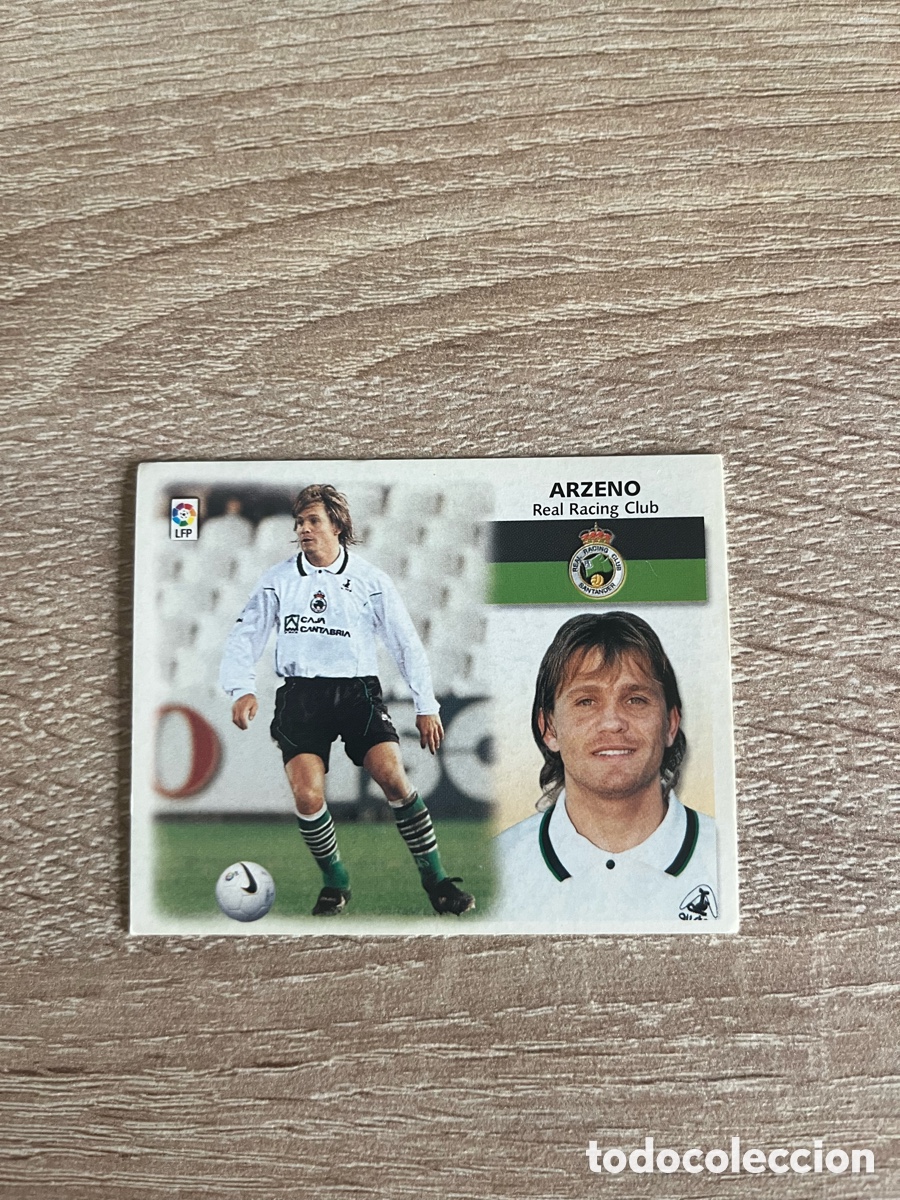 Cromos de f&uacute;tbol: ARZENO LIGA ESTE EDICIONES ESTE 1999 2000 99 00 RACING DE SANTANDER