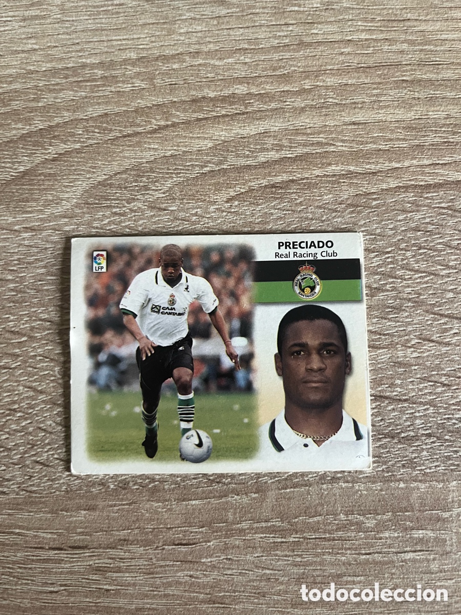 Cromos de f&uacute;tbol: PRECIADO LIGA ESTE EDICIONES ESTE 1999 2000 99 00 RACING DE SANTANDER