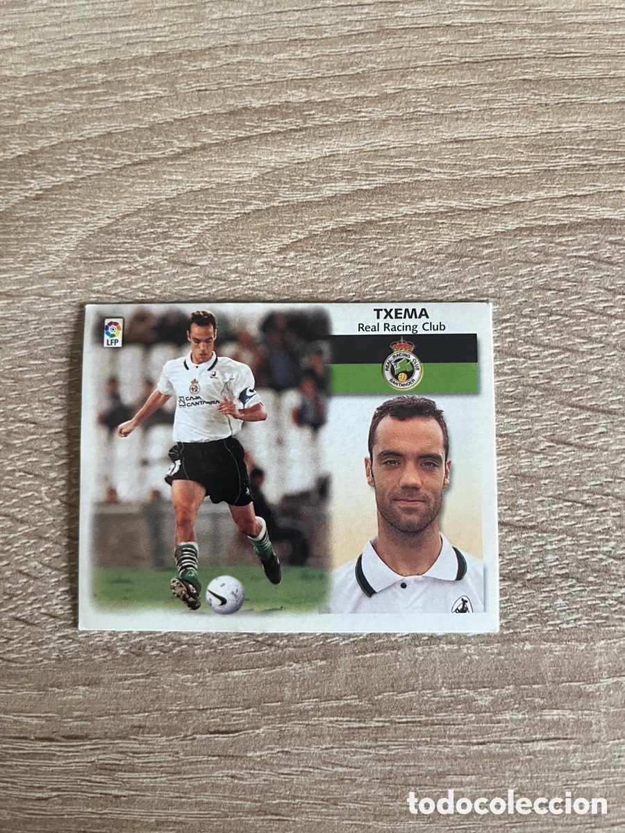 Cromos de Futebol: TXEMA LIGA ESTE EDICIONES ESTE 1999 2000 99 00 RACING DE SANTANDER