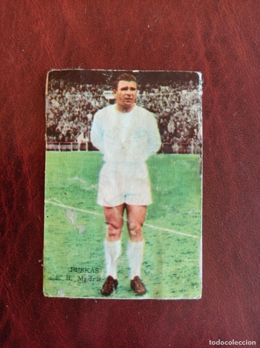 Cromos de f&uacute;tbol: Ferenc Puskas Real Madrid 1964-65 64 65 FHER