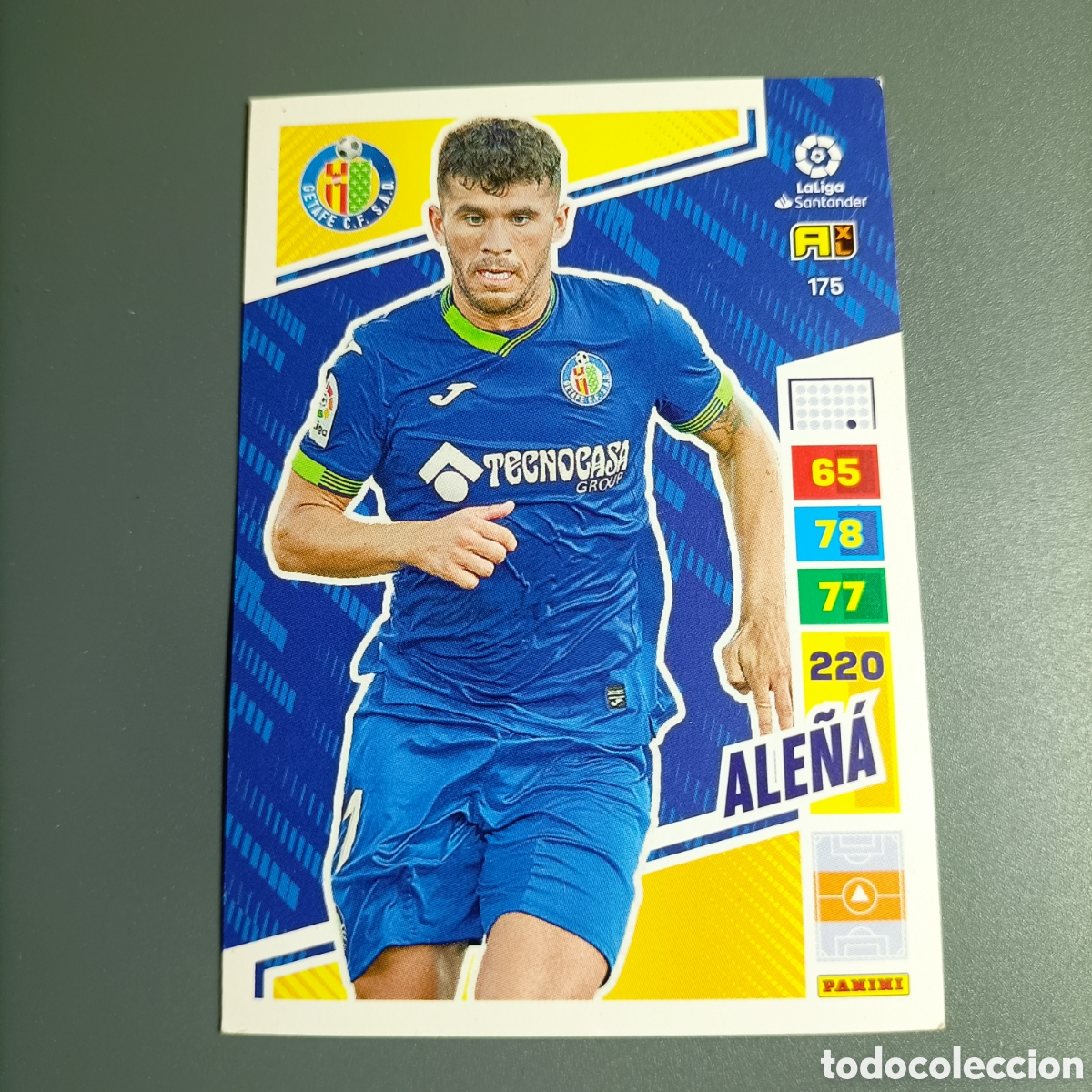 Cromos de f&uacute;tbol: ADRENALYN. LIGA 2022-2023 (GETAFE) №175 ALE&Ntilde;A