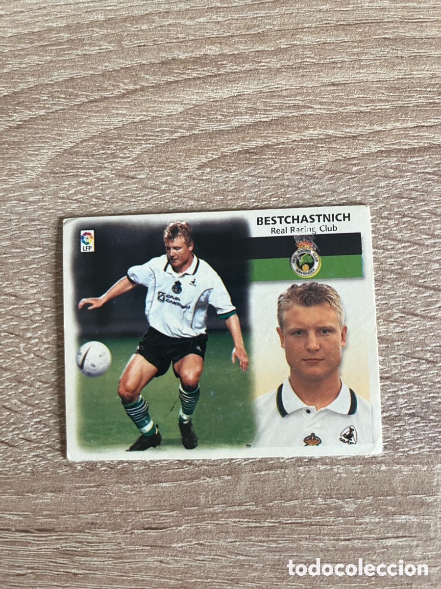 Cromos de Futebol: BESTCHASTNICH LIGA ESTE EDICIONES ESTE 1999 2000 99 00 RACING DE SANTANDER