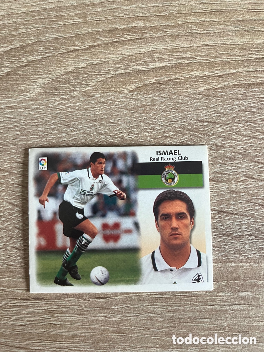 Cromos de Futebol: ISMAEL LIGA ESTE EDICIONES ESTE 1999 2000 99 00 RACING DE SANTANDER