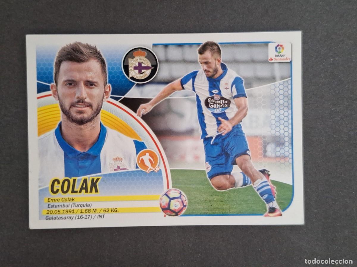 Cromos de Futebol: L3 COLAK DEPORTIVO DE LA CORU&Ntilde;A LIGA ESTE 2016 2017 16 17 NUNCA PEGADO SIN PEGAR