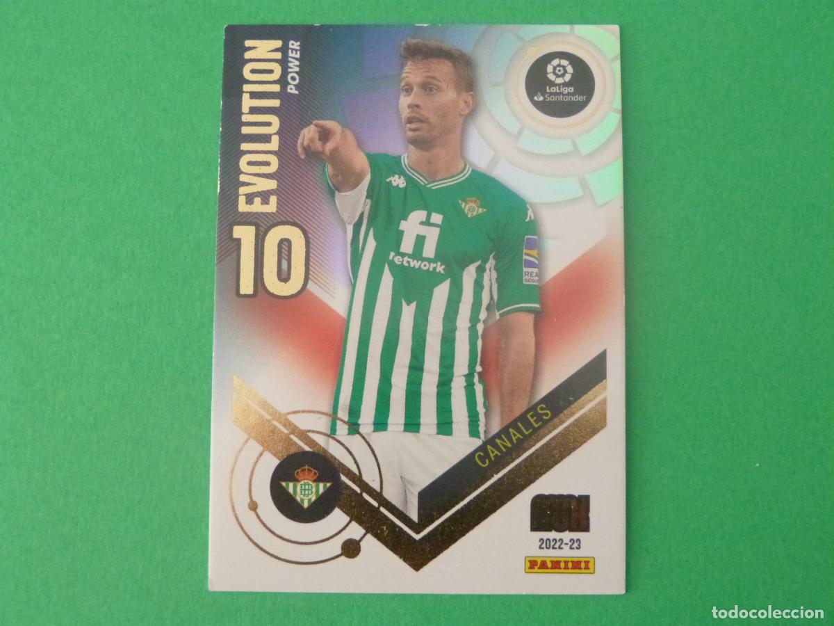 Cromos de Futebol: TRADING CARD FUTBOL CANALES REAL BETIS BALOMPIE N&ordm; P377 LIGA MEGACRACKS 2022-2023/22-23 PANINI