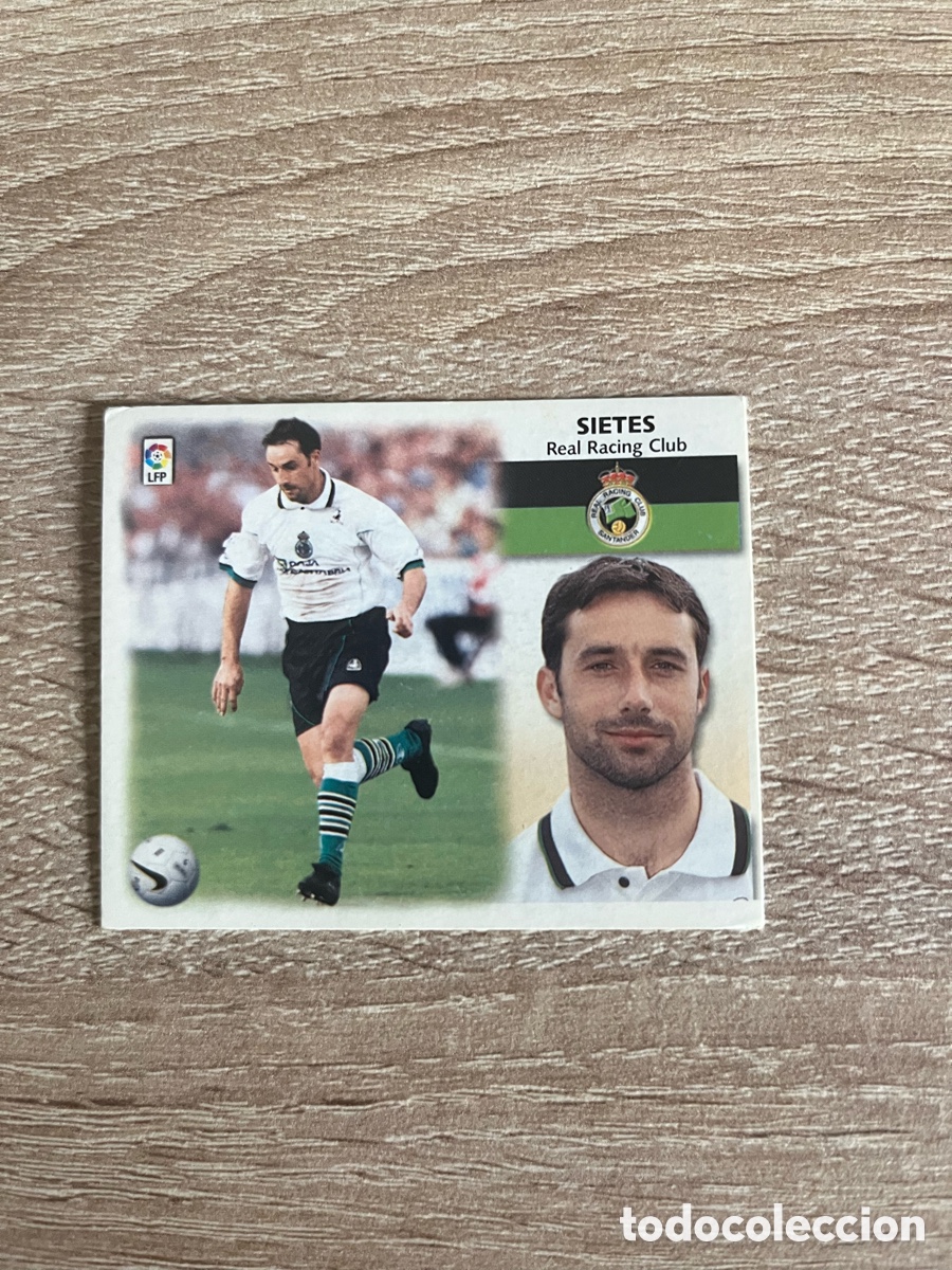 Cromos de Futebol: SIETES LIGA ESTE EDICIONES ESTE 1999 2000 99 00 RACING DE SANTANDER