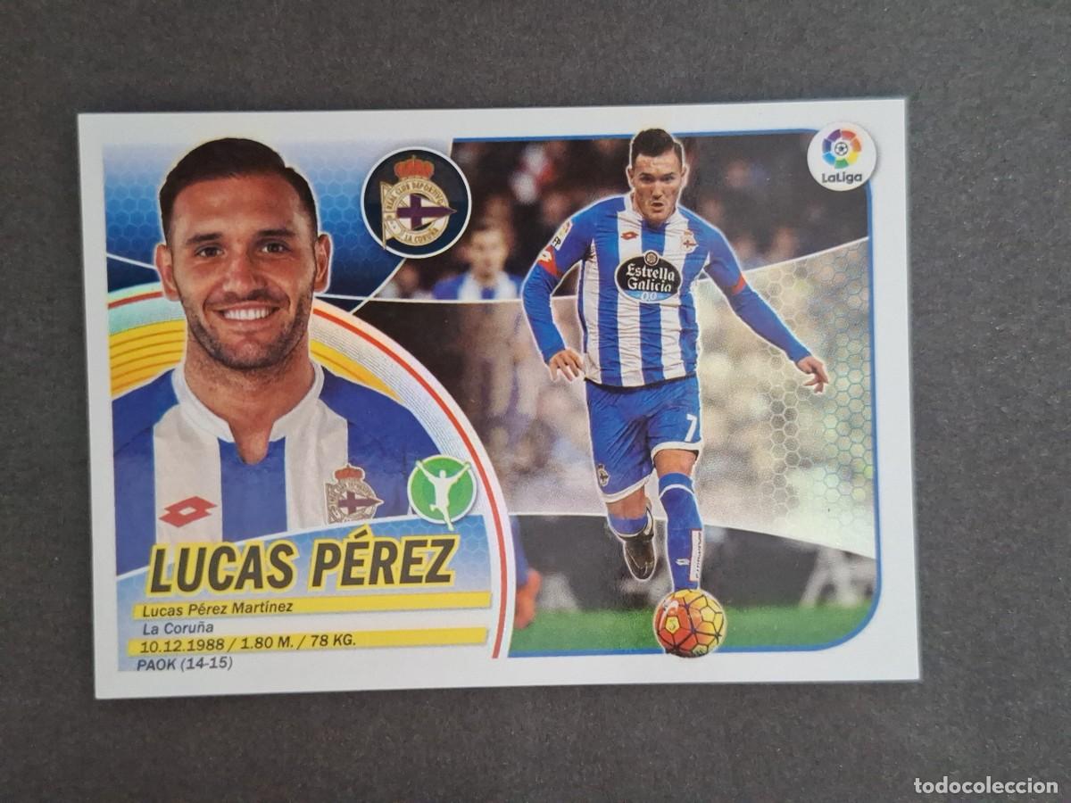 Cromos de Futebol: L3 LUCAS PEREZ DEPORTIVO DE LA CORU&Ntilde;A LIGA ESTE 2016 2017 16 17 NUNCA PEGADO SIN PEGAR