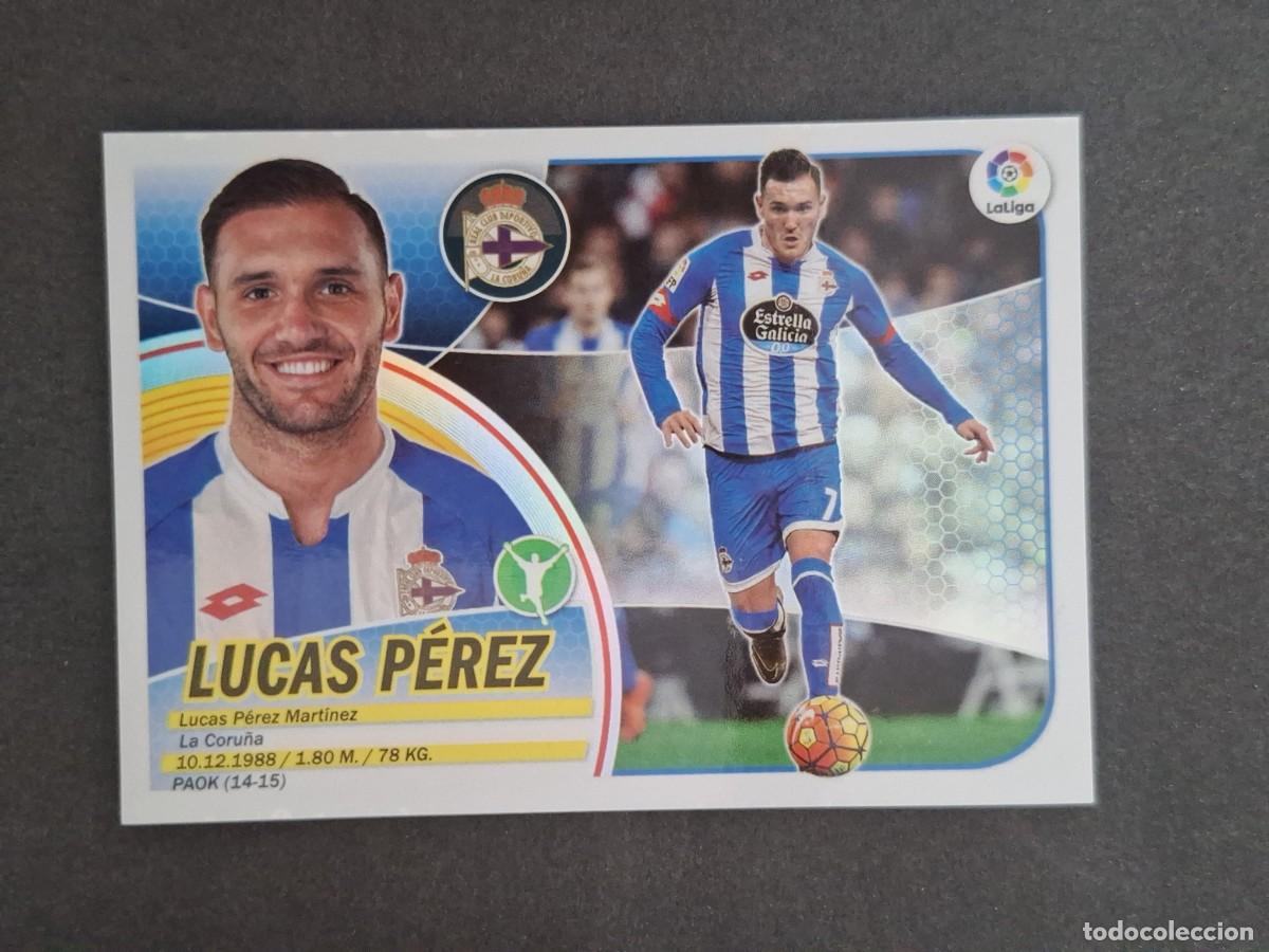 Cromos de Futebol: L3 LUCAS PEREZ DEPORTIVO DE LA CORU&Ntilde;A LIGA ESTE 2016 2017 16 17 NUNCA PEGADO SIN PEGAR