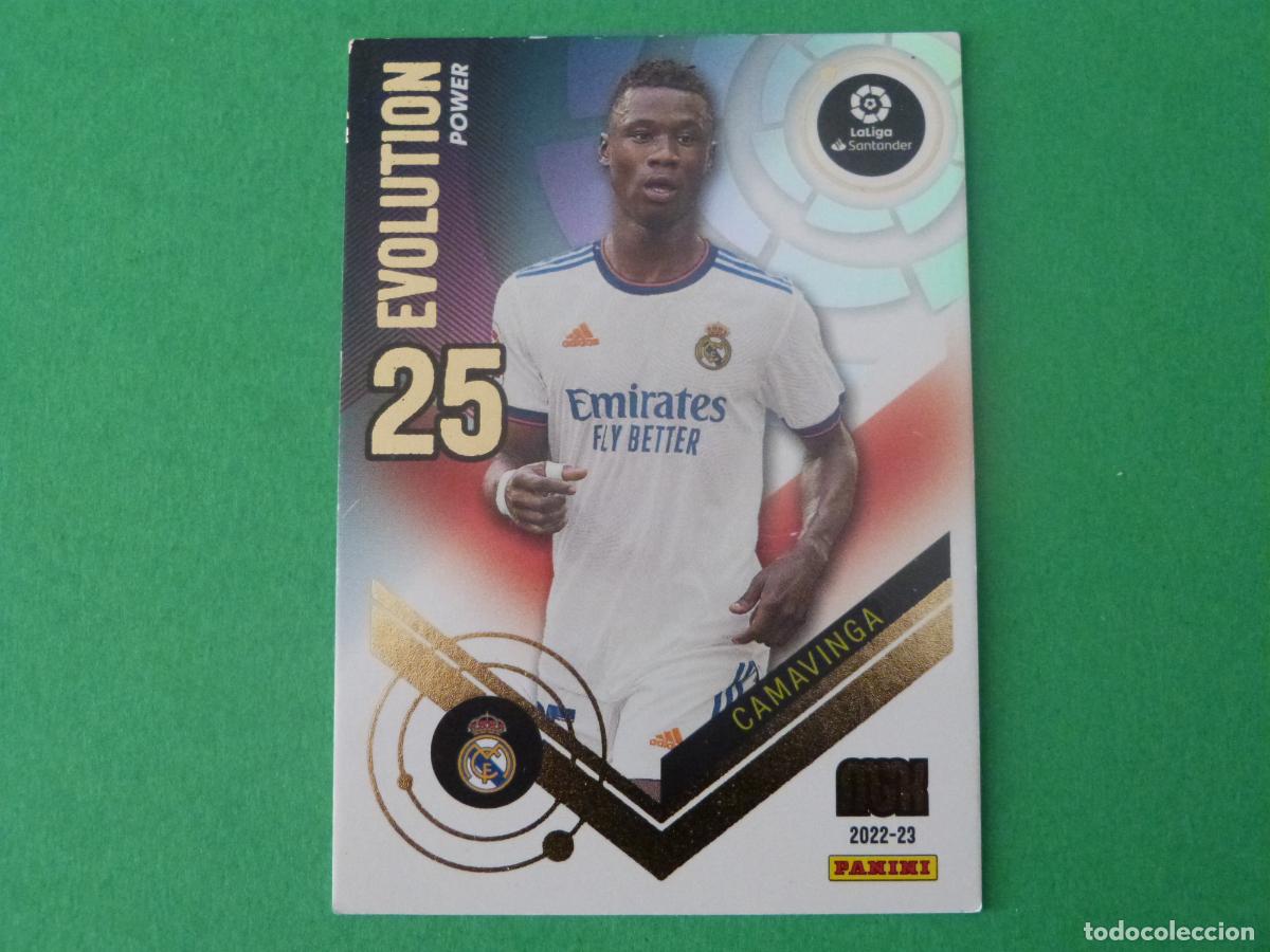 Cromos de f&uacute;tbol: TRADING CARD FUTBOL CAMAVINGA REAL MADRID C.F. N&ordm; P376 LIGA MEGACRACKS 2022-2023/22-23 PANINI